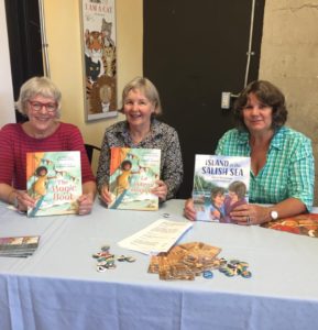 Katherine Farris, Kit Pearson & me,